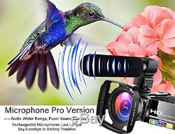 Caméscope Caméra Vidéo Ultra Hd 1080p Vlogging Youtube Caméra Enregistreur Numérique 2
