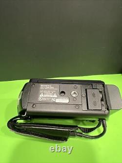 Caméscope numérique Sony DCR-SX45 Handycam, enregistreur de caméra vidéo bleu.