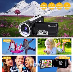 Caméscopes De Caméra Vidéo Pour Enfants Enregistreur Numérique Fhd 1080p 30fps 2.7