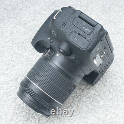 Canon 750d Appareil Photo Reflex Numérique Avec 18-55mm Stm Is Lens
