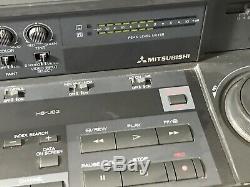 Cassette Mitsubishi Enregistreur Vidéo Vhs Double Numérique Swift Servo Hs-u82