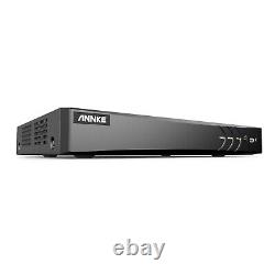 Disque dur de 2 To ANNKE Vidéo 4K 8MP 8CH DVR Enregistreur vidéo numérique Personne/Véhicule Détection