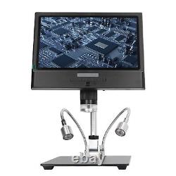 Enregistrement vidéo de microscope d'inspection Microscope industriel numérique à distance