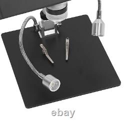 Enregistrement vidéo de microscope numérique - Microscope d'inspection à écran IPS de 10 pouces, grossissement de 5-260X