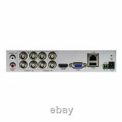 Enregistreur CCTV Swann DVR8-4575 8 canaux HD 1080p AHD TVI avec disque dur de 2 To, sortie HDMI et VGA
