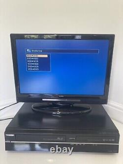 Enregistreur DVD VHS HDD Toshiba RDXV60 avec Freeview HDMI Copie VHS vers DVD 500 Go HDD