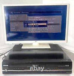 Enregistreur DVD VHS Toshiba D-VR18DTKB Copier VHS sur DVD