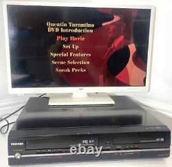 Enregistreur DVD VHS Toshiba D-VR18DTKB Copier VHS sur DVD