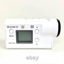 Enregistreur De Caméra Vidéo 4k Numérique Sony Action Cam Fdr-x3000r Blanc Du Japon