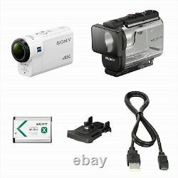 Enregistreur De Caméra Vidéo Numérique 4k Sony Action Cam Fdr-x3000 Blanc