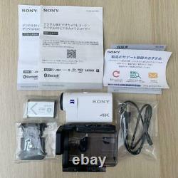 Enregistreur De Caméra Vidéo Numérique 4k Sony Action Cam Fdr-x3000 Blanc Excellent