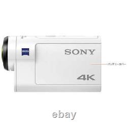 Enregistreur De Caméra Vidéo Numérique 4k Sony Action Cam Fdr-x3000 Blanc Nouveau