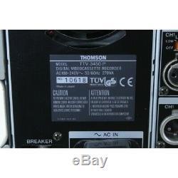 Enregistreur De Vidéocassettes Numérique Thomson Ttv 3450 P (betacam) Dans Un Étui De Transport