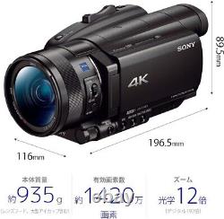 Enregistreur Vidéo 4k Numérique Sony Fdr-ax700 Pratique Cam Japonese