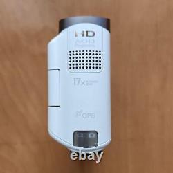 Enregistreur Vidéo Hd Numérique Hd Sony Hdr-gw77v Handycam Blanc Utilisé Boxd