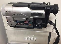 Enregistreur Vidéo Hitachi Digital Hi 8 Caméscope X500 Zoom VM D865la