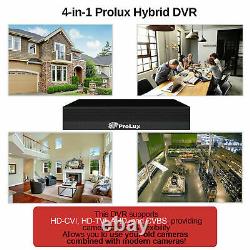 Enregistreur Vidéo Numérique Cctv Dvr 4 Canaux 1080n Home Security 5in1 Hmdi Molbile