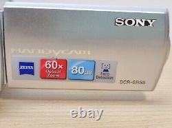 Enregistreur de caméra vidéo numérique Sony Handycam 80GB HDD DCR-SR58E