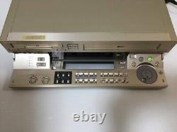 Enregistreur de cassettes vidéo numérique SONY WV-D10000 DV minIdv SVHS Double Deck