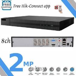 Enregistreur de vidéosurveillance intelligent CCTV DVR 4 8 16 canaux AHD 5MP 1080P Vidéo HD VGA HDMI BNC UK