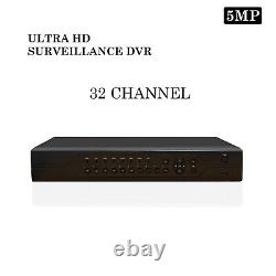 Enregistreur vidéo CCTV numérique intelligent à 32 canaux AHD 1920P VGA HDMI BNC UK de 5MP