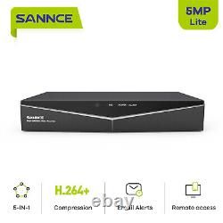Enregistreur vidéo SANNCE 4CH 8CH 16CH 2MP HDMI pour caméra de sécurité CCTV à distance