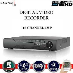 Enregistreur vidéo numérique 4/8/16/32 canaux CCTV 5MP/2MP AHD 1920P VGA HDMI BNC