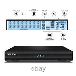 Enregistreur vidéo numérique CCTV 16 canaux HD 1080N VGA HDMI DVR pour système de sécurité