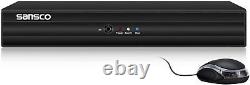 Enregistreur vidéo numérique CCTV 16 canaux HD 1080N VGA HDMI DVR pour système de sécurité