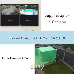 Enregistreur vidéo numérique DVR HD 5MP système de sécurité CCTV avec caméra de surveillance 1080P