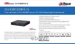 Enregistreur vidéo numérique Dahua DH-XVR5104HS-I3 4 canaux DVR Penta-Brid WizSense