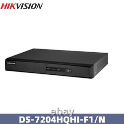 Enregistreur vidéo numérique Hikvision 4CH DS-7204HQHI-F1/N 3MP TVI HD DVR