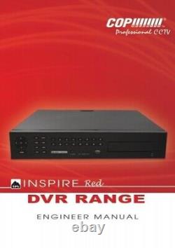 Enregistreur vidéo numérique Inspire 4 canaux D1 en temps réel DVR