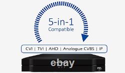 Enregistreur vidéo numérique SPRO Lite DVR 5 en 1 4 8 16 canaux 5MP CCTV VGA HDMI BNC