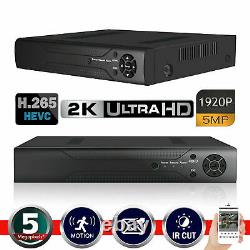 Enregistreur vidéo numérique Smart CCTV 16 canaux 5MP DVR 1920P VGA HDMI BNC Ultra HD