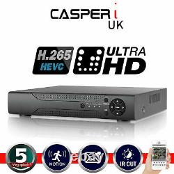 Enregistreur vidéo numérique Smart CCTV 16 canaux 5MP DVR 1920P VGA HDMI BNC Ultra HD