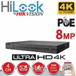 Enregistreur vidéo réseau numérique IP CCTV Poe Hikvision Nvr 4k 8mp 4ch Nvr-104mh-c