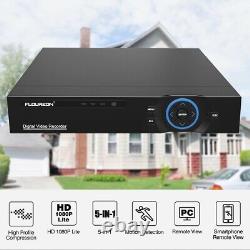 Floureon 5-en-1 16CH CCTV 1080P Enregistreur Vidéo Numérique DVR (WD 4TB HD) 506