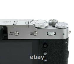 Fujifilm X100v Digital Camera 4k Video Recording 26.1mp LCD Monitor Silver Nouveau