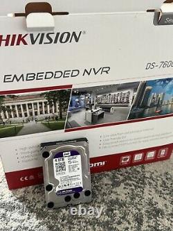 HIKVISION H. 265 8-Channel PoE 4K NVR, Plug & Play-DS-7608NI-K2/8P Disque Dur 4To