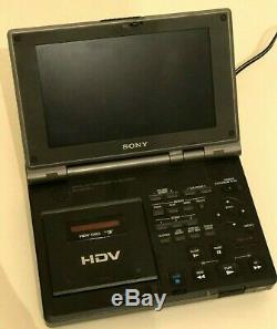 Hdv Sony Walkman Vidéo Gv-hd700e Magnétoscope Numérique DV / Mini DV Pal Lecteur / Enregistreur