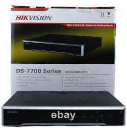 Hikvision Ds-7716ni-i4/16p 16ch Embedded 4k Nvr Network Video Recorder, Anglais
