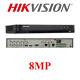 Hikvision Dvr Cctv Security 8mp 8ch Turbo Hd Enregistreur Vidéo Numérique Tvi