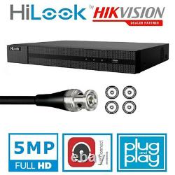 Hikvision Hilook Turbo Hd 1080p H. 265 Enregistreur Vidéo Numérique Cctv 4 Canaux Hik