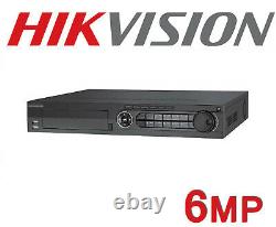 Hikvision Nvr 16 Canaux Poe Network Enregistreur Vidéo Jusqu'à 24tb Ds-7716ni-e4/16p