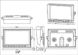 ICustodian iC7100LDC-MDVR Hybrid 1080P HD 10 écran LCD Enregistreur vidéo 4 Caméra
<br/>

<br/>
	 (Note: 'Caméra' in French means 'camera' in English)