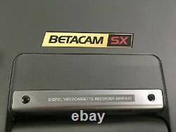 Lot De 2 Éditeurs Dnw-a25 Sony Betacam Sx Numéro Numéro Numéro Numéro Numéro