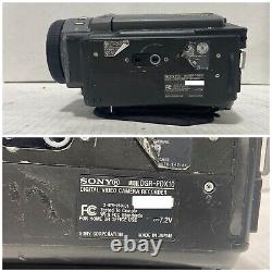 Lot De 2 Sony Dsr Pdx10 Dvcam 3ccd Enregistreur De Caméscope Vidéo Numérique Pour La Réparation