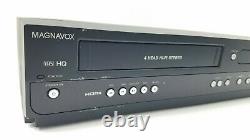 Magnavox Zv457mg9 Vcr DVD Enregistreur Vidéo Numérique Combo Hdmi Dtv Fonctionne Aucune Rémote