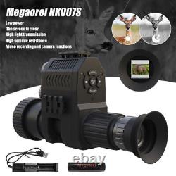 Monoculaire de vision nocturne numérique 720P 400M avec enregistrement photo vidéo infrarouge au Royaume-Uni